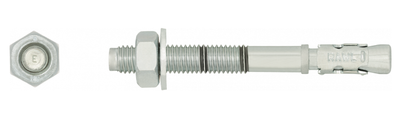 Inkarinis varžtas RAWLPLUG, 10 x 80 mm, su žiedu, 4 vnt.