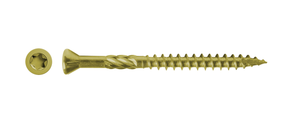 Medsraigčiai RAWLPLUG, 4,5 x 40 mm, kietmedžiui, lauko darbams, 200 vnt., TORX20