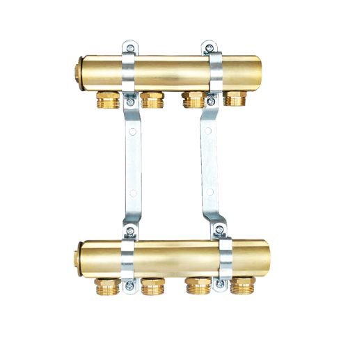 Kolektorius W-LINE, su nipeliais 4 žiedų, nereguliuojamas, 9182