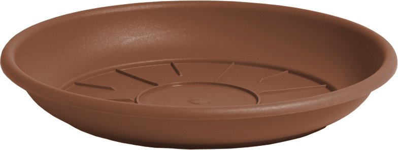 Plastikinė lėkštelė DOMUS, 42 x 6,3 cm., ruda