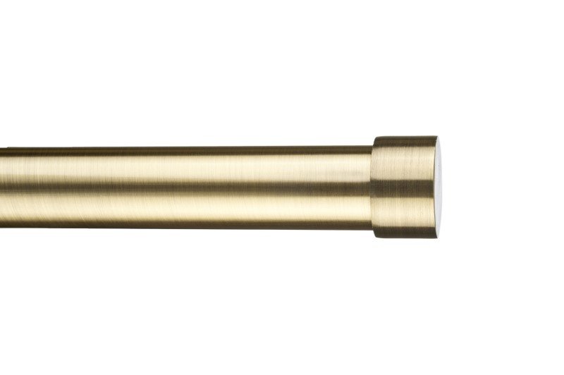 Užbaigimas karnizui STOL-KAR Luna, Metalinis karnizo užbaigimas LUNA. Skersmuo - 19mm. Spalva - sendintas auksas. Pakuotėje - 2vnt.