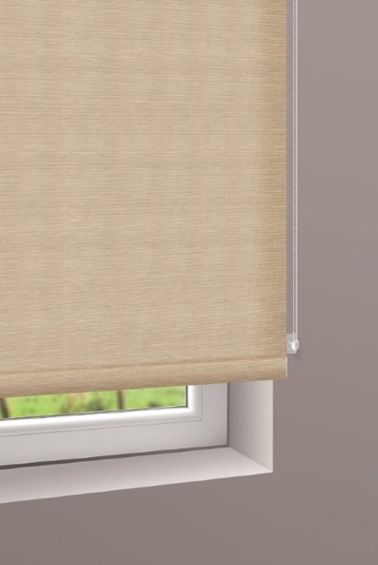 Ritininė užuolaida GARDINIA Natur, 72,5 x 150 cm, smėlio spalvos (118)