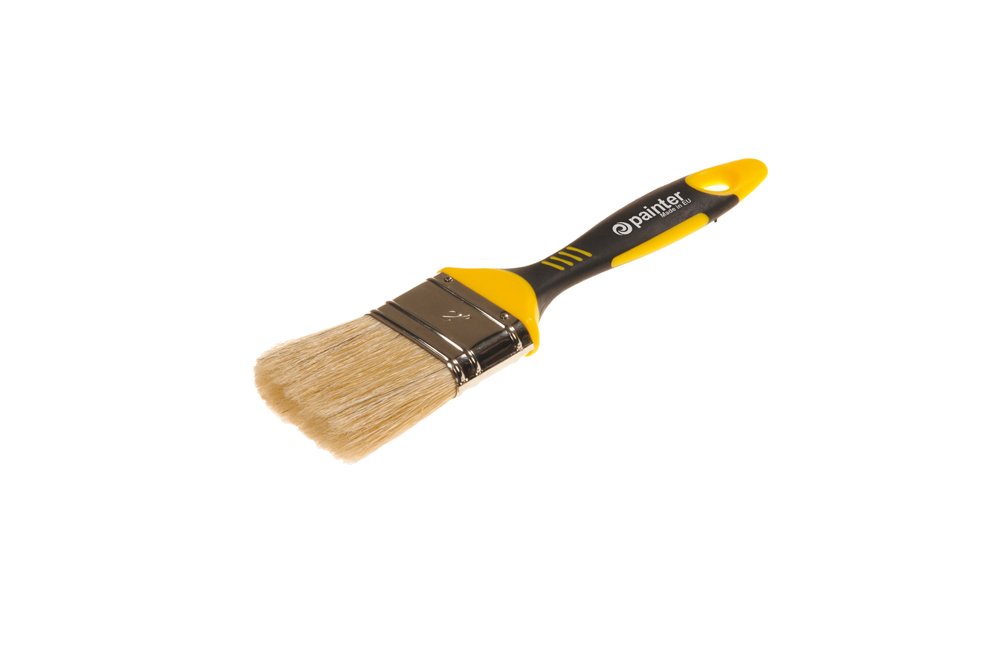 Universalus plokščias teptukas su mišriais šeriais PAINTER, CAS0919, plastikine rankena, 51 mm