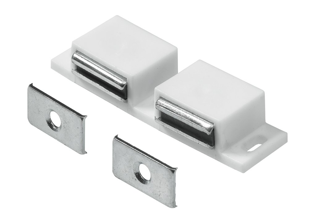 Baldinis magnetas HETTICH, pak. 2 vnt. 2x3kg, baltos sp., 9242514
