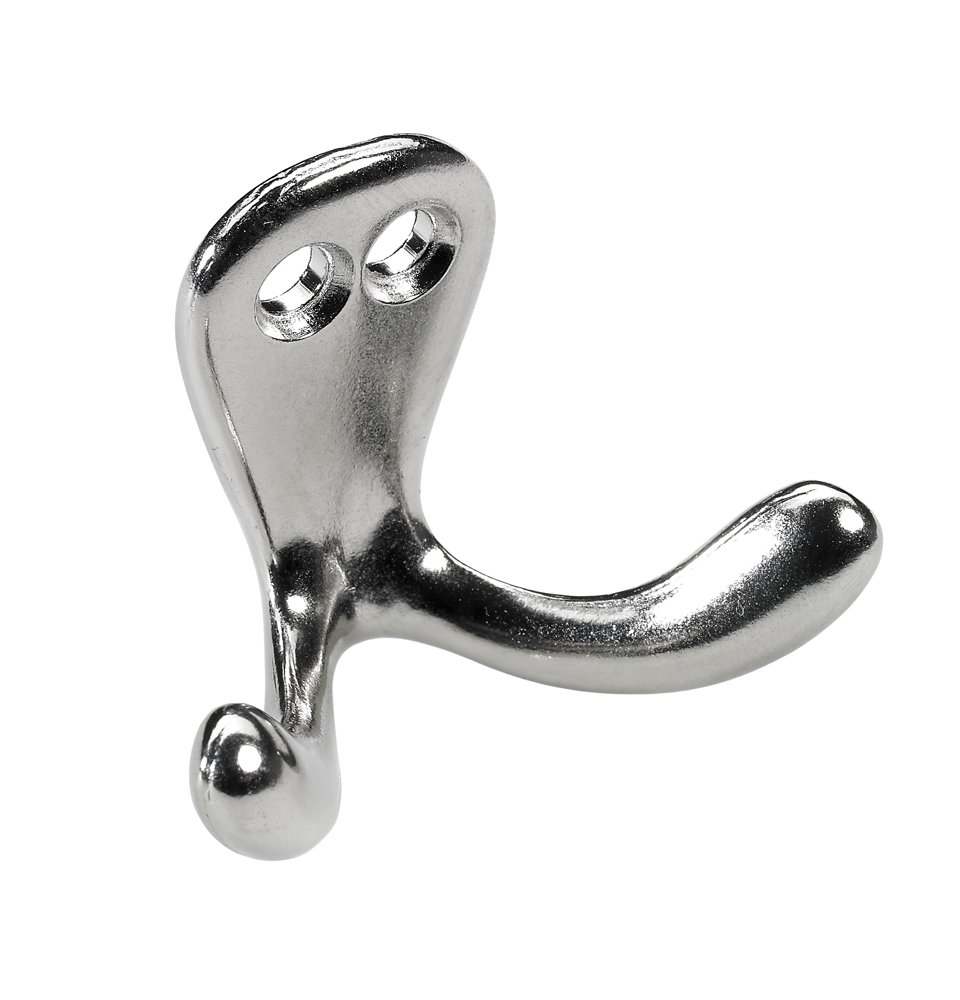 Rūbų kabliukas dvig, maž, HETTICH, aliuminio sp. 42x35x23mm, 18152