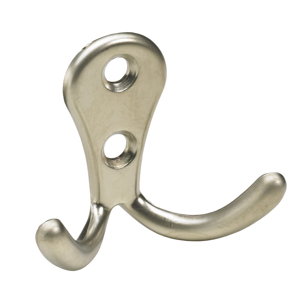 Rūbų kabliukas, dvig, maž., HETTICH, dengtas nikeliu 54x44x24mm, 9207964