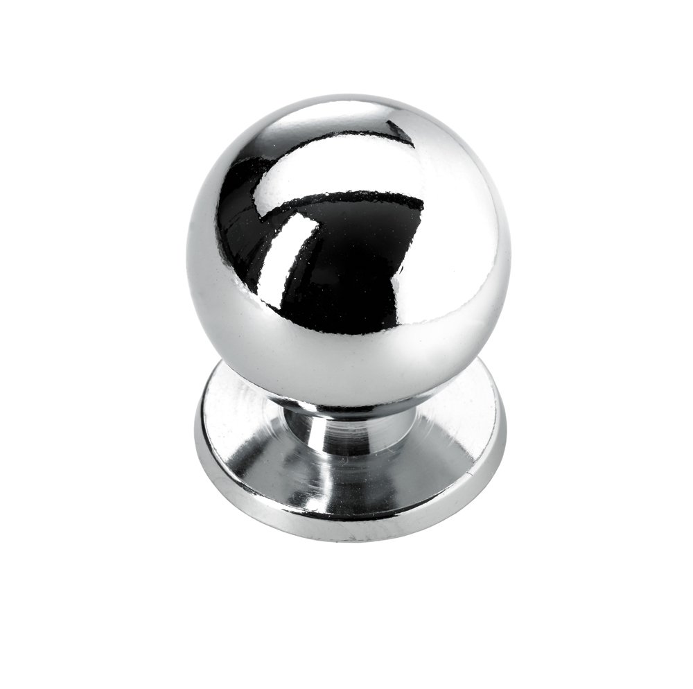 Baldų rankenėlė rutulio formos HETTICH, chromuotas D30mm, 9197004