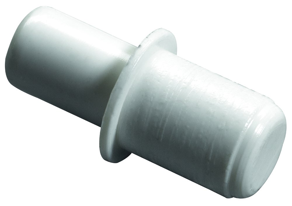 Lentynos laikiklis HETTICH, pak. 20 vnt. 5/6mm, baltos sp., 9116206