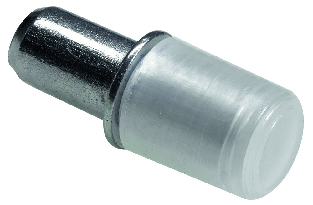 Stiklo lentynos laikiklis HETTICH, pak. 20 vnt. stiklas 5mm, plastikas, mold., 89282