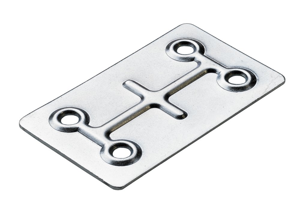 Jungiamoji plokštelė HETTICH, 66x40mm, cinkuotas, 9210153