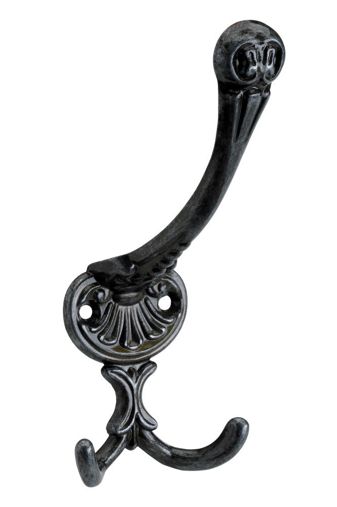 Rūbų kabliukas antik, dvig, did., HETTICH, sidabro sp., 4880