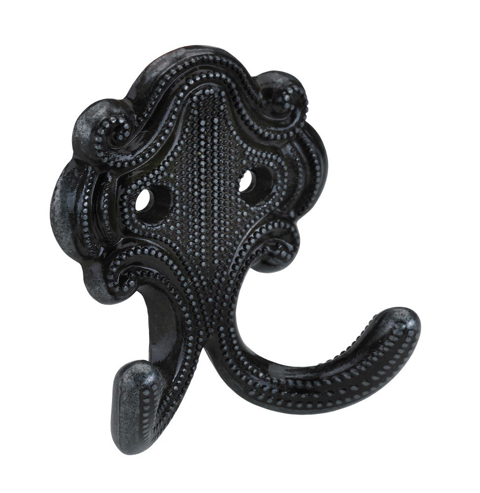 Rūbų kabliukas antik, dvig, maž., HETTICH, sidabro sp., 4967