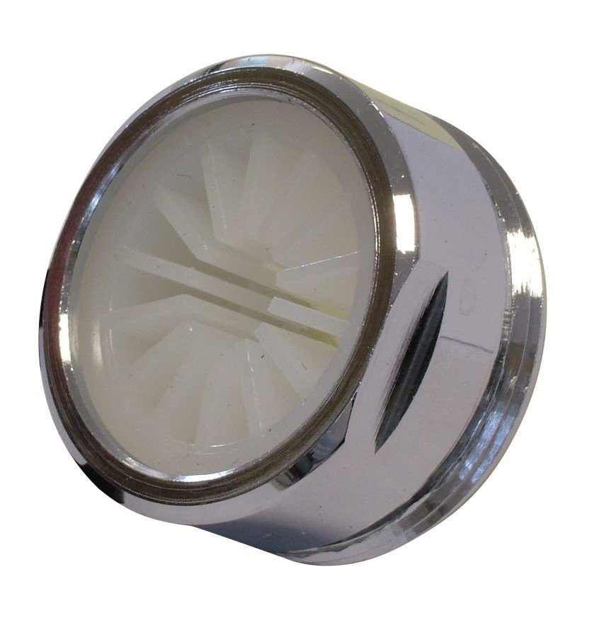 Aeratorius PERLINI P-2017, 24M su gumine tarpine, chromas, srauto reg.