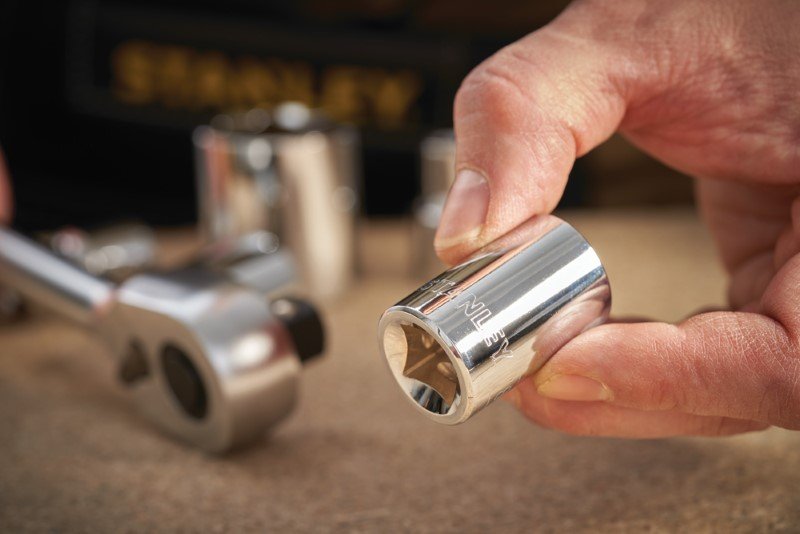 Šešiakampė galvutė STANLEY, 1/2", 11 mm