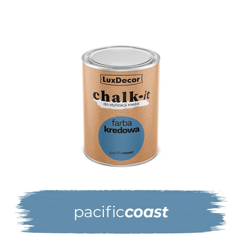 Kreidiniai dažai LUXDECOR Chalk-It, 125 ml, (12) Pacific Coast