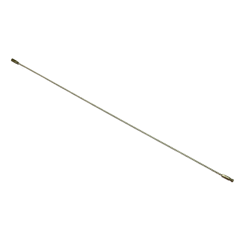Metalinis dviejų vielų strypas prailginimui, lankstomas, S.A.E., M12 sriegiai iš abiejų pusių, 1m