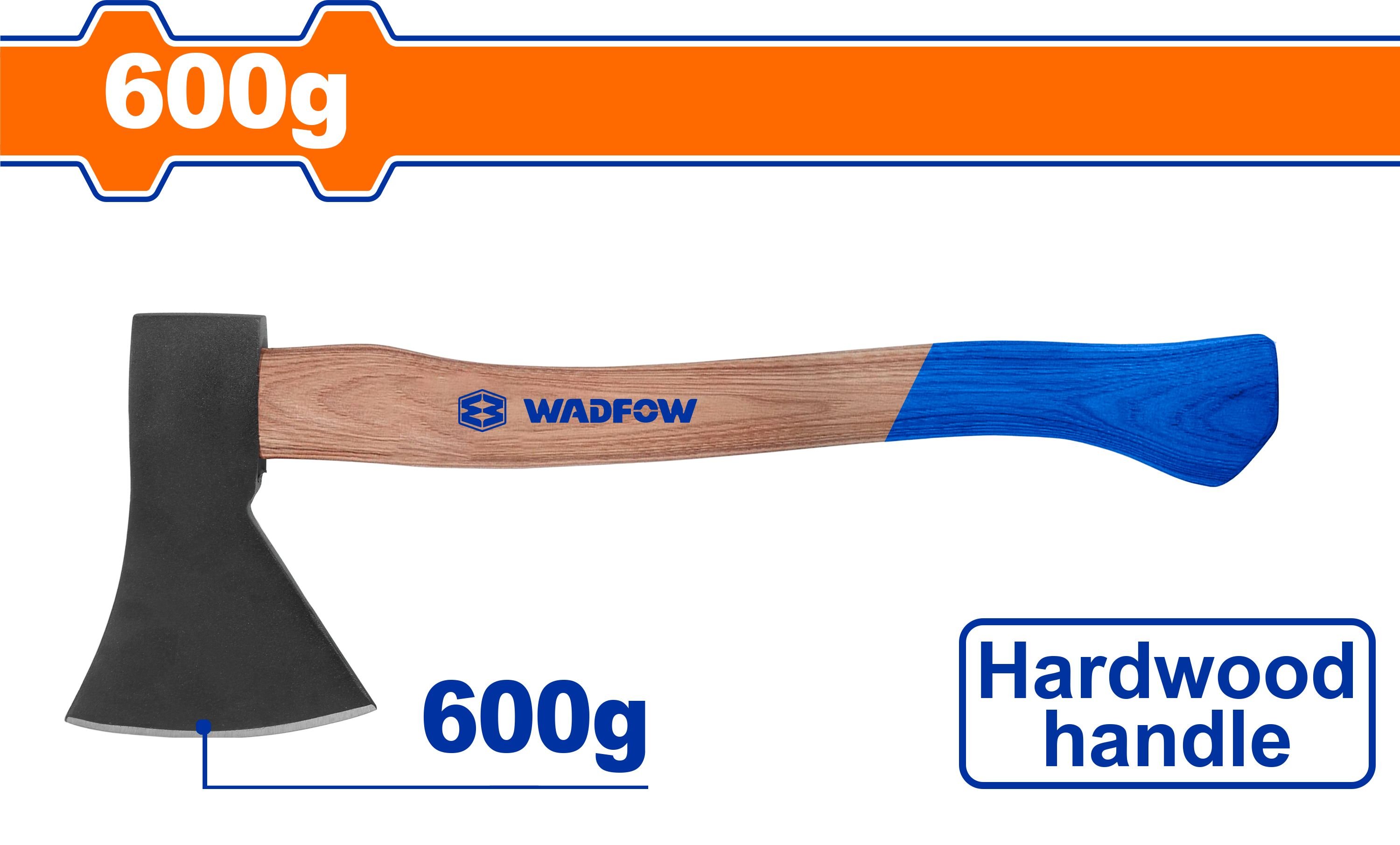 Kirvis WADFOW WMB6306, kietmedžio rankena, anglinis plienas 45, 0,6 kg