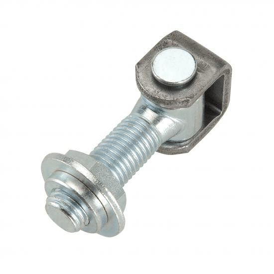 Vartų vyris INOVO, M20E, virinamas, chromo spalvos, 375