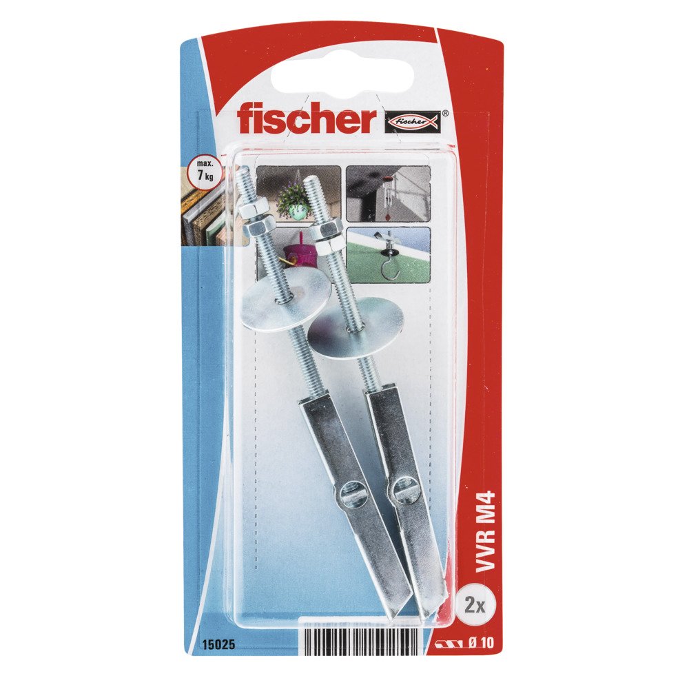 Metalinis laikiklis ertmėse FISCHER VVR M4