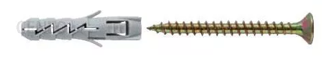 Išsiplečiantis kaištis su medsraigčiu KOELNER B-FIX-05+D, M5, 3,5 x 30 mm, 14 vnt., + grąžtas