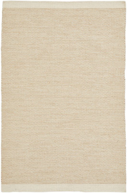 Kilimas Visby, 120 x 170 cm, 80 % vilna, 20 % medvilnė, smėlio - kreminės spalvos, tinkamas viduje ir lauke, 702686