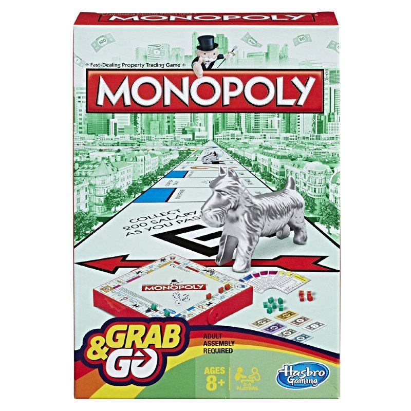 Stalo žaidimas  MONOPOLY, kelioninis