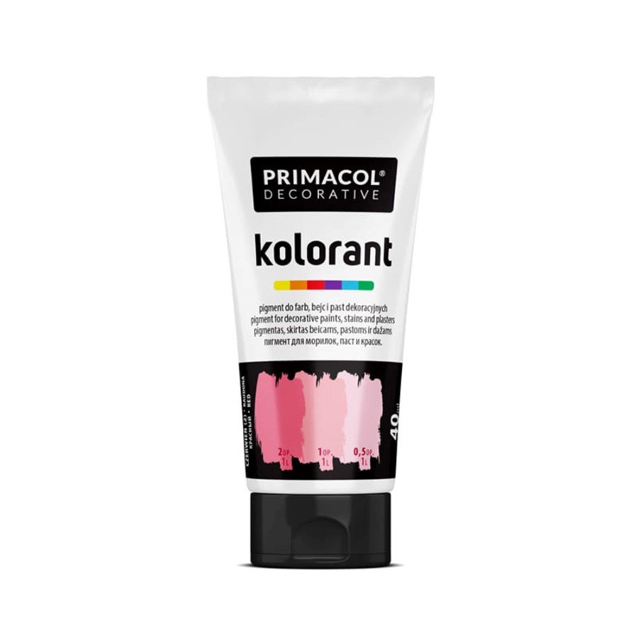 Pigmentas PRIMACOL, 40 ml, raudonos spalvos (2)
