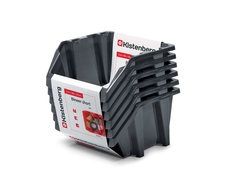 Smulkių reikmenų dėžių rinkinys KISTENBERG Bineer Short Set, KBISS20