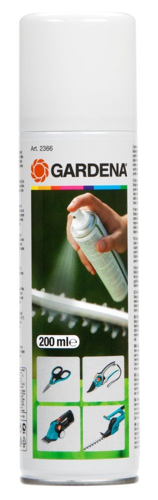 Valymo purškalas sodo technikos ir įrankių ašmenims GARDENA, 200 ml.