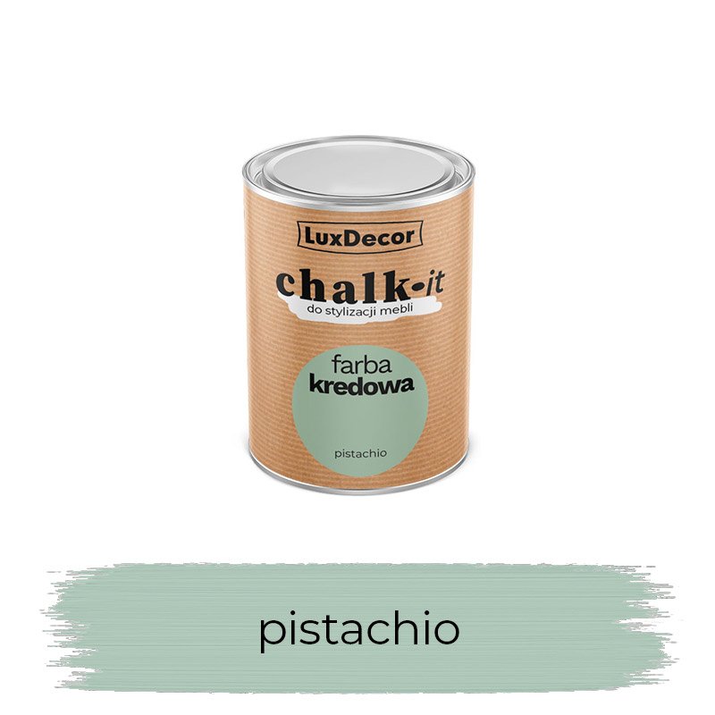 Kreidiniai dažai LUXDECOR Chalk-It, 125 ml, (18) Pistachio