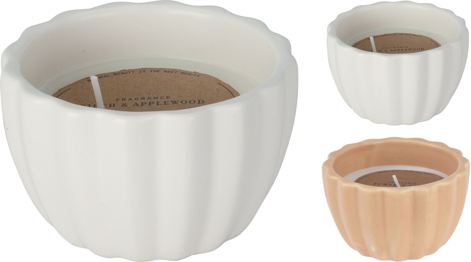 Kvapni žvakė, keraminiame indelyje, 2 skirtingi kvapai