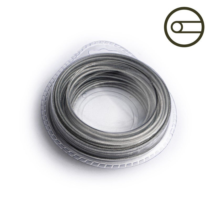 Pjovimo lynas HERVIN GARDEN MET2.4X15, su viela, Ø2,4 mm, 15000 mm