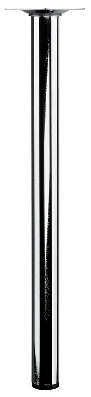 Baldų koja HETTICH, reguliuojama, sidabro spl., d-30 mm, 400 mm, 1216