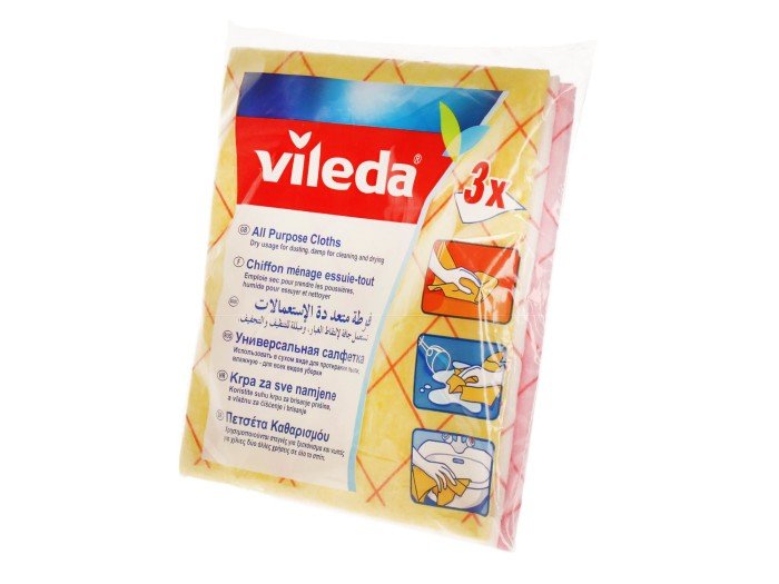 Universali šluostė VILEDA, 3 vnt.