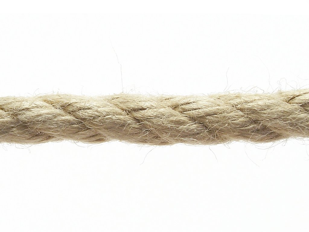 Daugiapluoštė virvė POSAMO VAUKA, 12 mm × 15 m, susukta