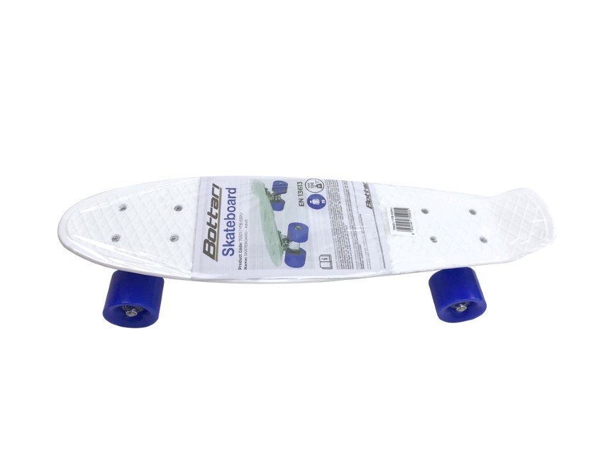 Riedlentė, baltos/mėlynos sp.