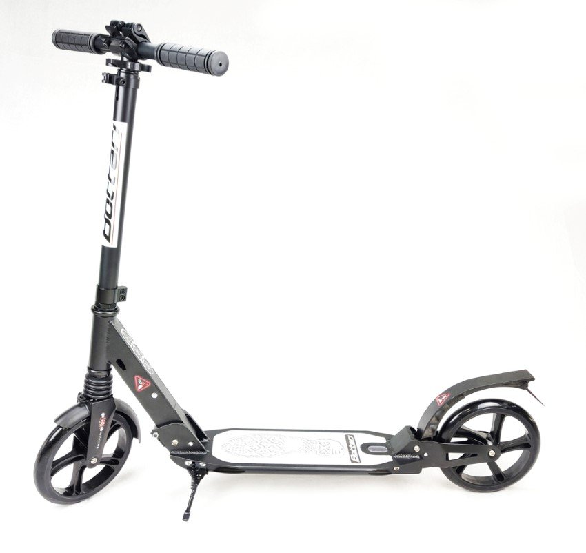 Paspirtukas SB1, 98 x 38 x 1,035 cm., aliuminis, ratų dydis 20 cm., juodos sp.