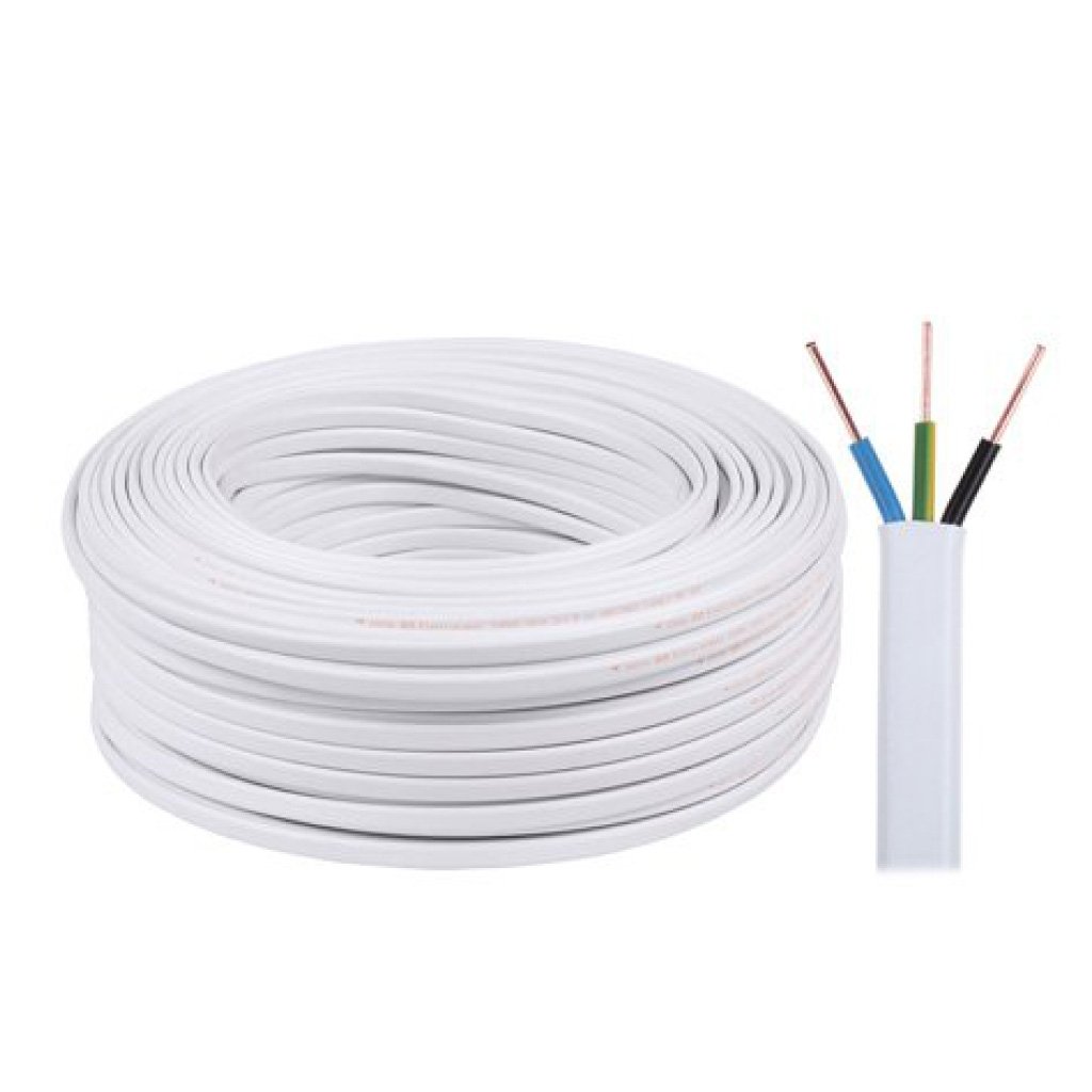 Instaliacinis kabelis ELPAR Ydy P 300/500V 3*2,5, plokšč. monol.(rul 5m)