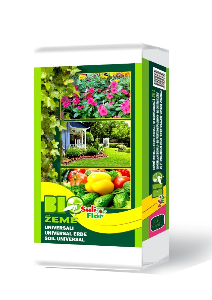 Durpiųsubstratas,BIOžemėuniversaliSULIFLOR,20l