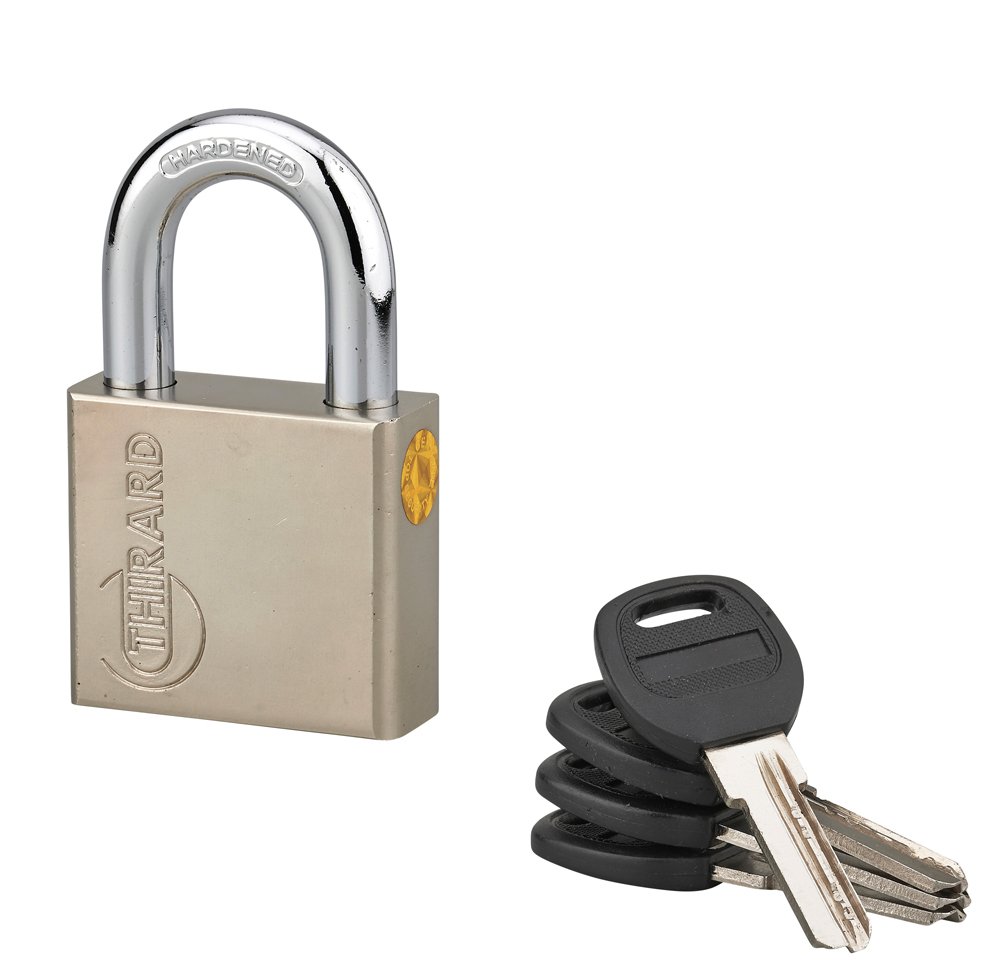 Pakabinama spyna THIRARD, Quadra, 50 mm, 4 raktai, 293813