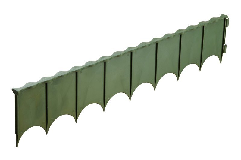 Plastikinis atitvaras, 20 x 600 x 120 mm, žalias