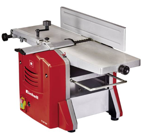 Elektrinės stacionarios obliavimo staklės EINHELL TC-SP 204, obliavimo gylis 0-3 mm., max. ruošinio plotis/aukštis 204 mm/120 mm