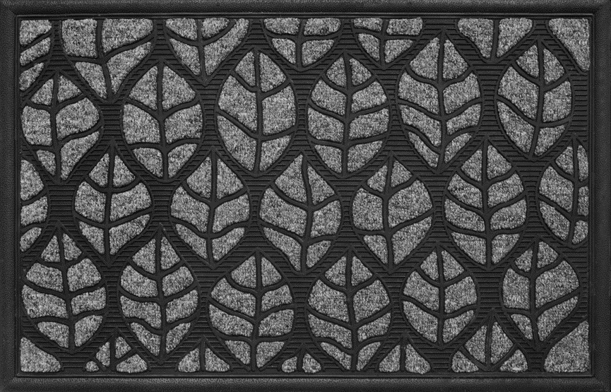Durų kilimėlis RICCO Victoria, 40 x 60 cm, 100% PP ant guminio pagrindo, 668-500