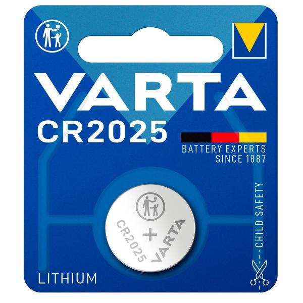 Maitinimo elementas VARTA Cr2025, 3 V, 1 vnt.