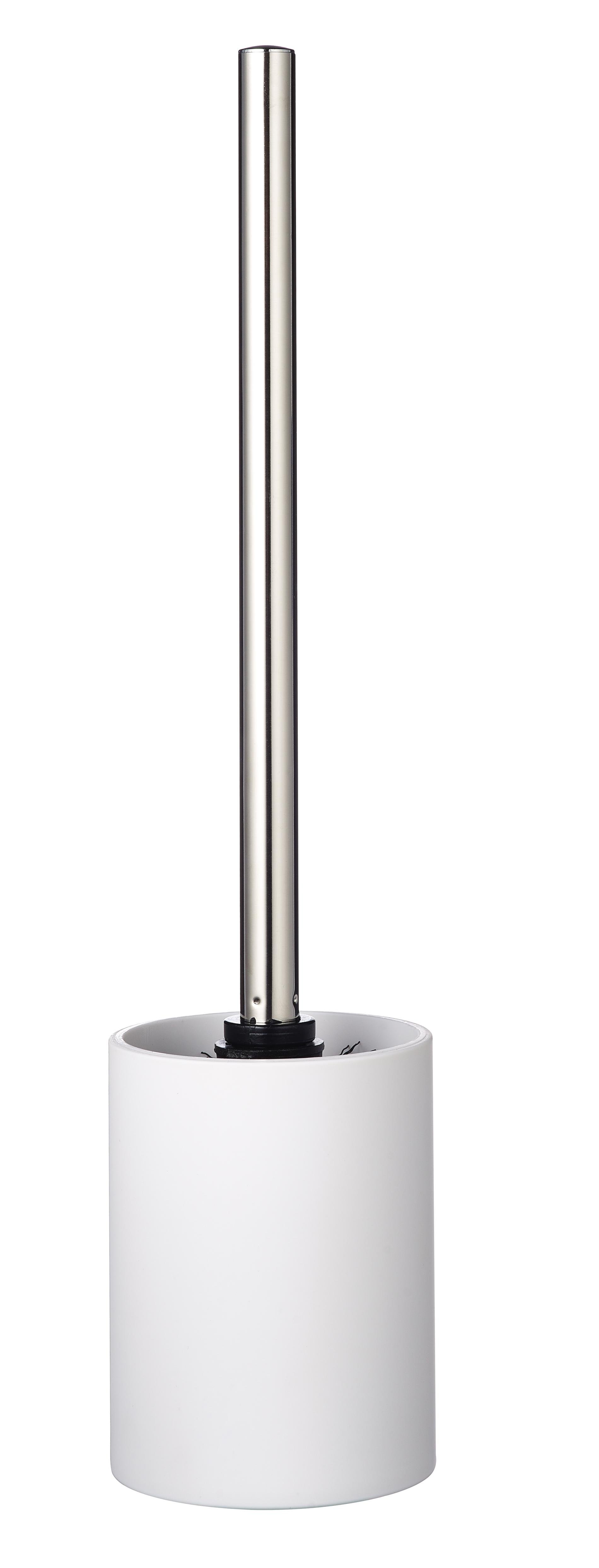 Tualeto šepetys RIDDER Touch, pastatomas, baltos spalvos, ABS