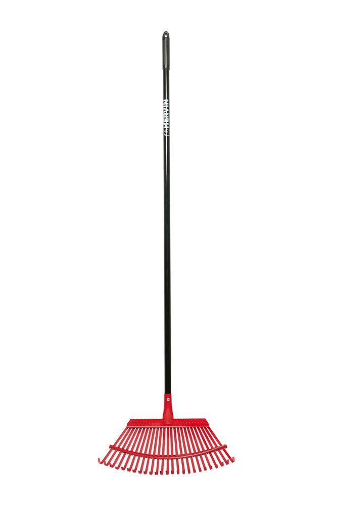 Vėduoklinis grėblys HERVIN GARDEN 74333, 25 dantų, metalinis kotas, ilgis 1500 mm
