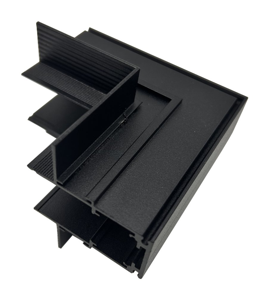 Bėgelio sujungimas ORRO MAGNETIC 20A1, įleidžiamas, kampinis, vertikalus