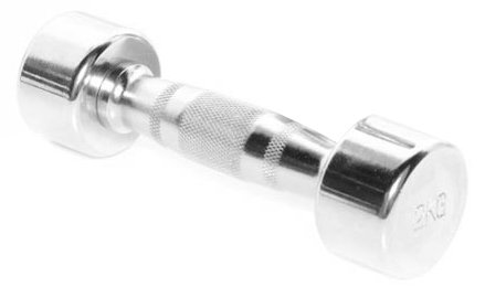 Hantelis chromuotas TOORX MC-2, 2 kg