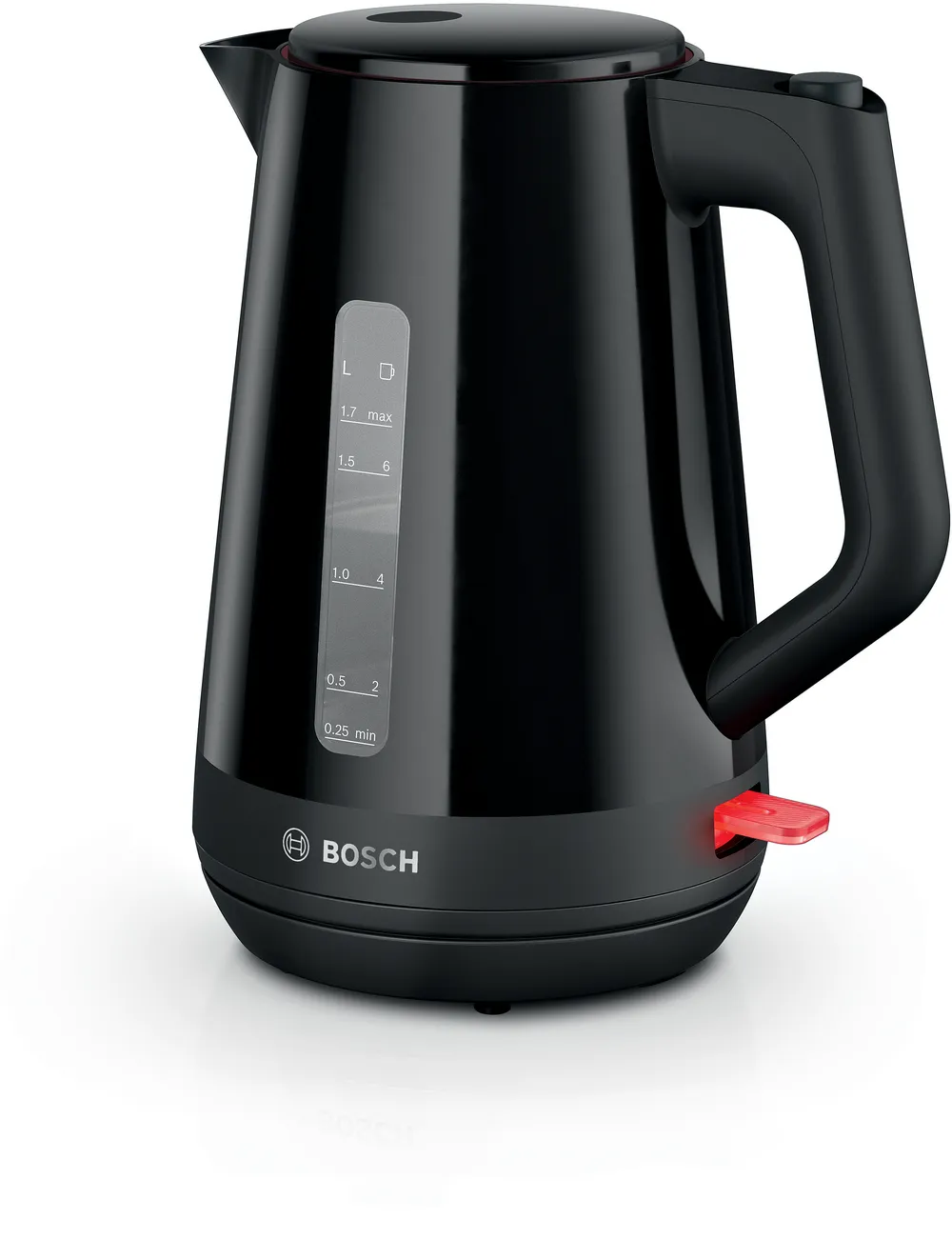 Elektrinis virdulys BOSCH, juoda sp., 1,7 l