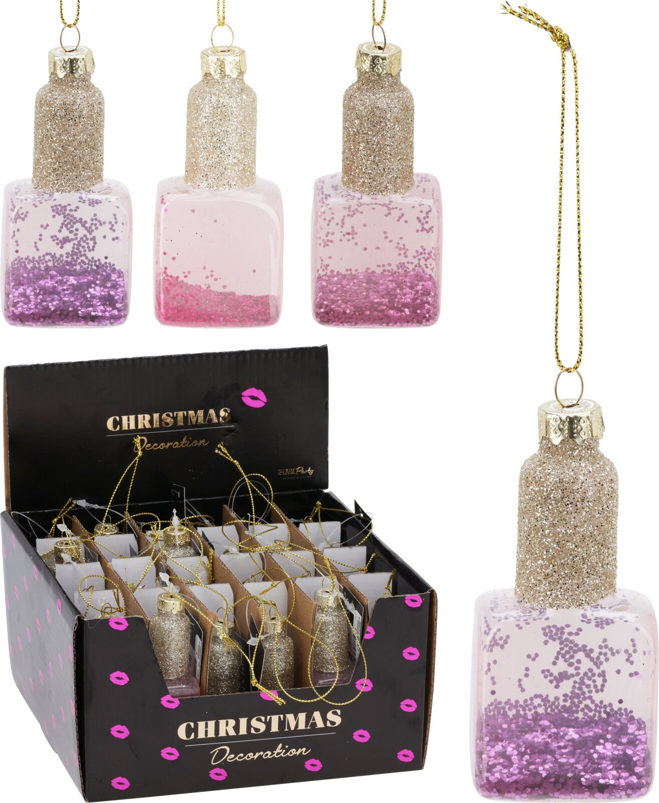 Eglutės žaisliukas Nagų Lakas, įv. spalvų, 39 x 26 x 83 mm